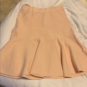 Bcbg body con flare skirt